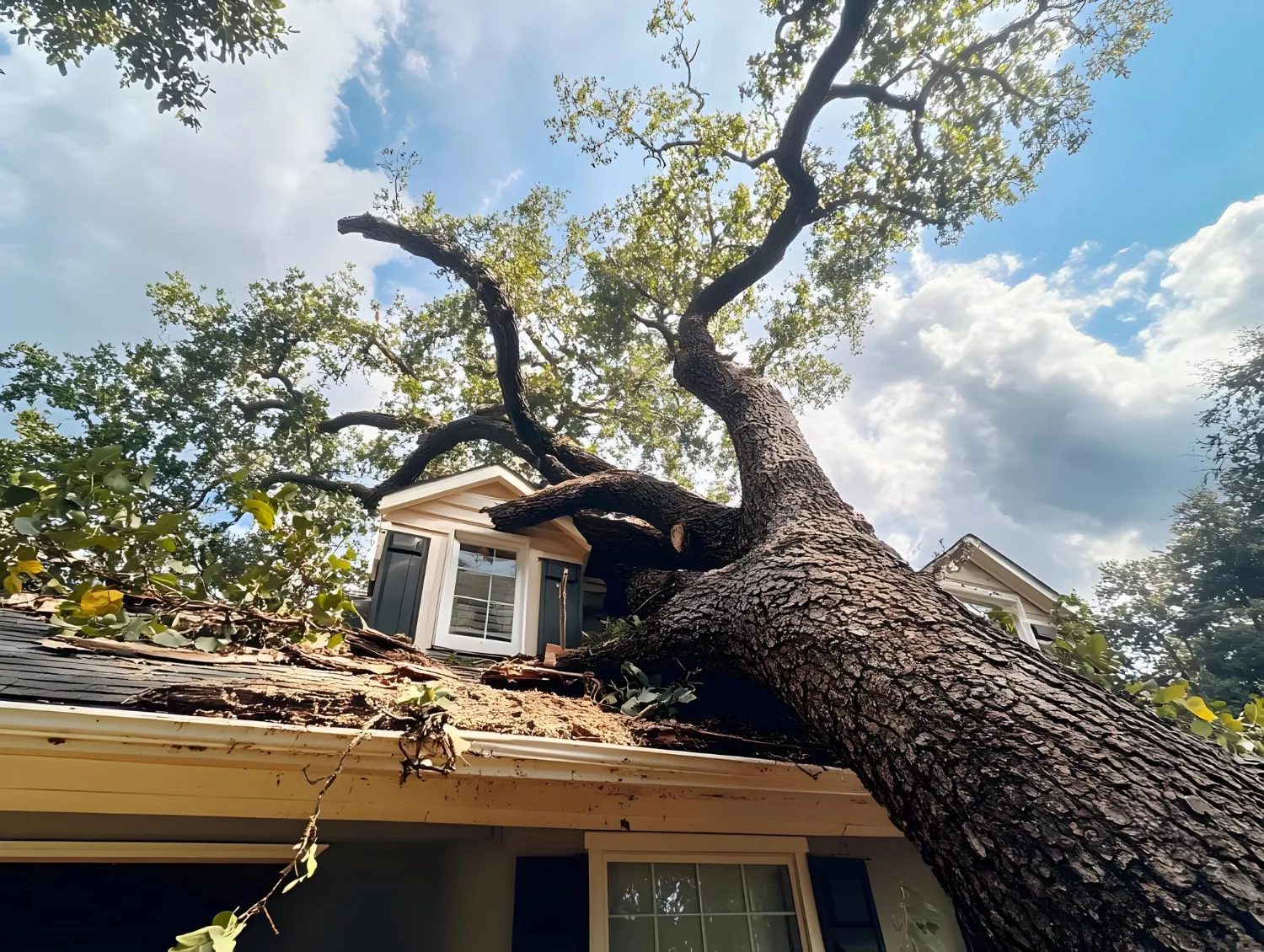 Wind damage restoration