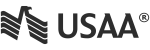 USAA Logo Grayscale